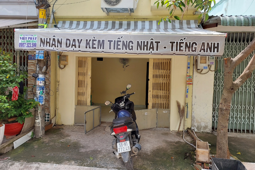 cơ sở "Dạy kèm tiếng Nhật" tại đường Lê Văn Quới, quận Bình Tân